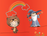 Magicien et petit ours vignette
